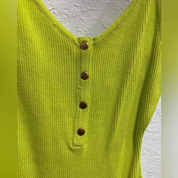 Brand New with Tag, Lime Green Bodysuit, Medium - Picture 2 of 4